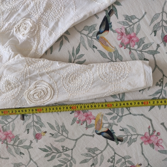 Manan Light Cotton Summer Roses Jacket - Picture 10 of 10